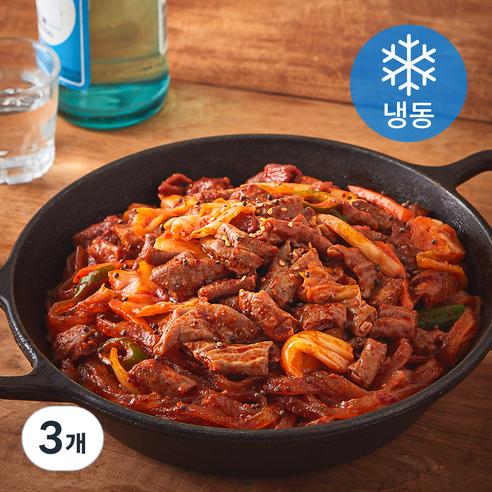 마이셰프 포차안주 왕십리식 매콤 곱창볶음 2인분 (냉동), 580g, 3개