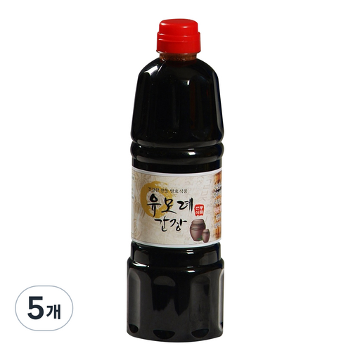 유모례 전통 간장, 900ml, 5개