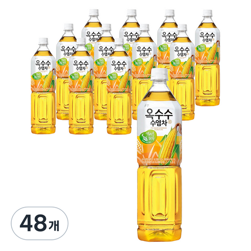 웅진 옥수수 수염차, 1.5L, 48개