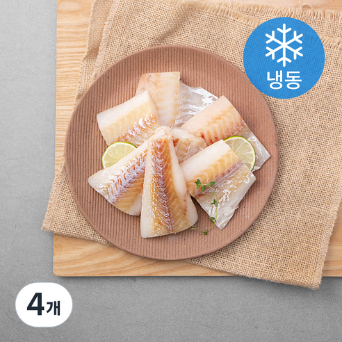 사랑해어 가시제거 어린이 순살 명태 (냉동), 450g, 4개