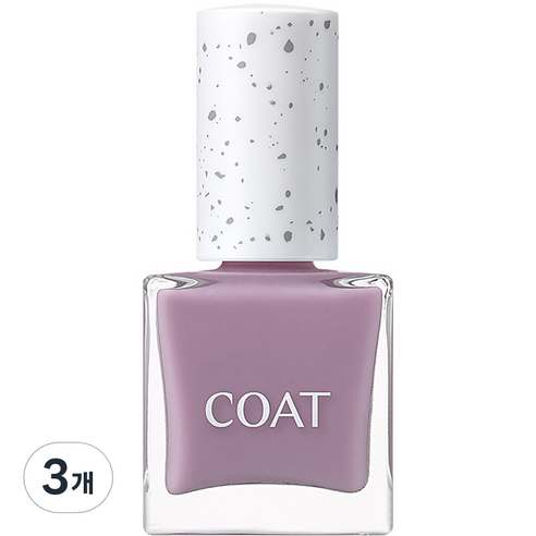 코트 비건 네일 매니큐어, 멜로우모브(P302), 10ml, 3개
