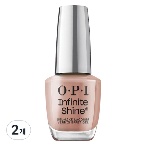 오피아이 인피니트 샤인 젤 라이크 매니큐어, ISL A15 DULCE DE LECHE, 15ml, 2개