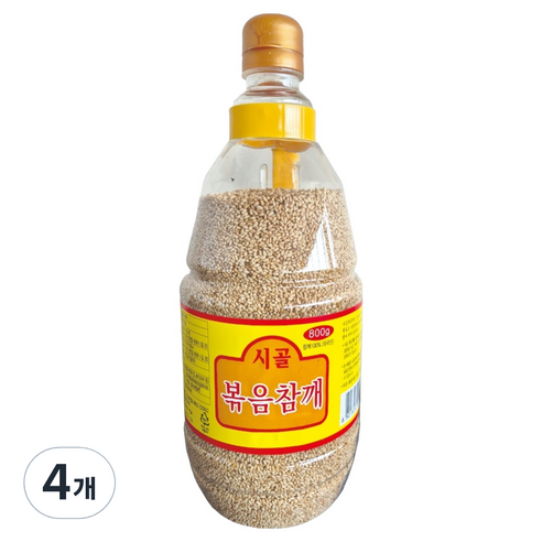 시골 볶음참깨, 800g, 4개