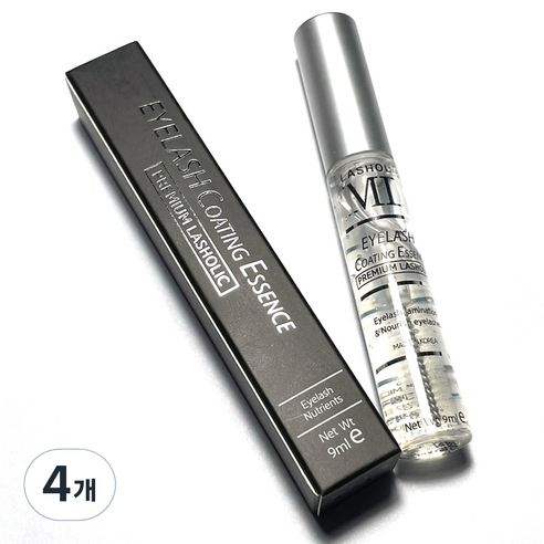 래쉬홀릭 MD 코팅에센스 마스카라 속눈썹영양제, 9ml, 4개