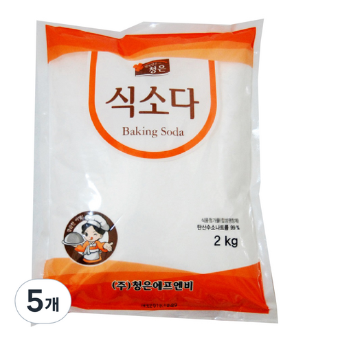 청은 식소다, 2kg, 5개