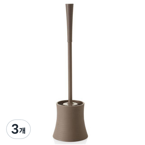 모던 변기솔, 브라운, 3개