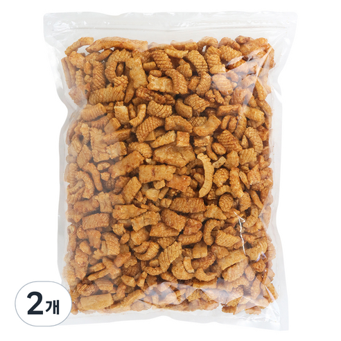 우리가스토리 오징어 맛칩 과자, 700g, 2개