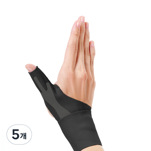 알팍스 크로스본 오른쪽 손목 엄지손가락 보호대, 5개