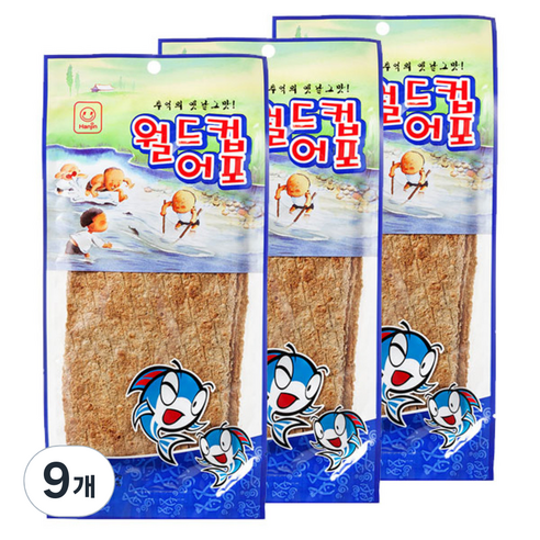 한진식품 월드컵어포, 24g, 9개