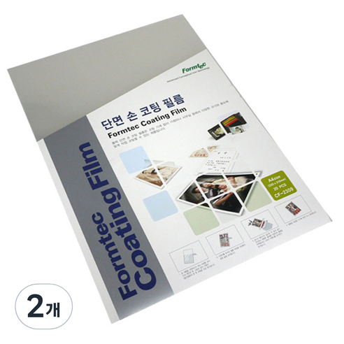 폼텍 손코팅필름 단면 CF-2309, A4, 40개