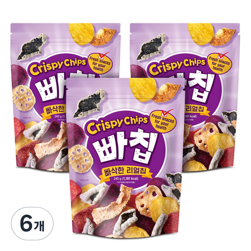 빠칩, 6개, 240g