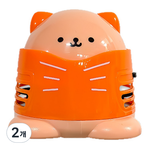 아이비스 고양이 데스크 청소기 2 SP 12152, 오렌지, 2개