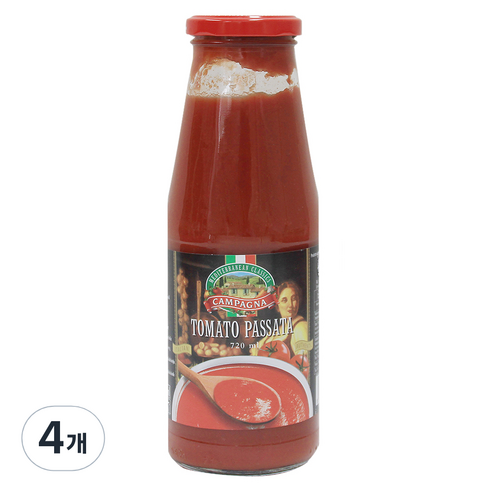 깜빠냐 파스타소스, 4개, 720ml