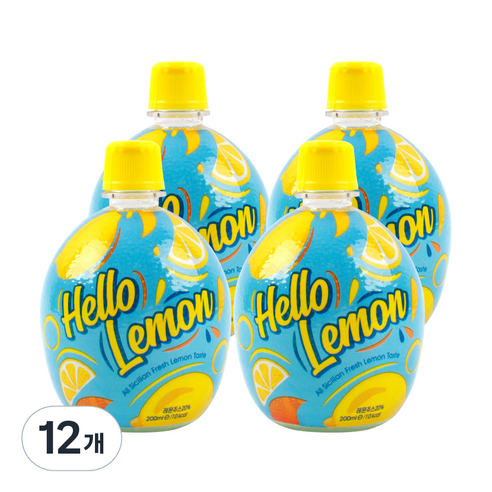 헬로레몬, 200ml, 12개