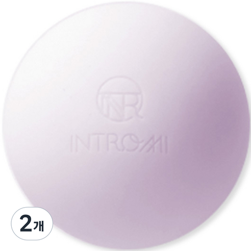 인트로미 EB5 실리콘 싱글 마사지볼 M8520, 라일락브리즈(M85202), 2개