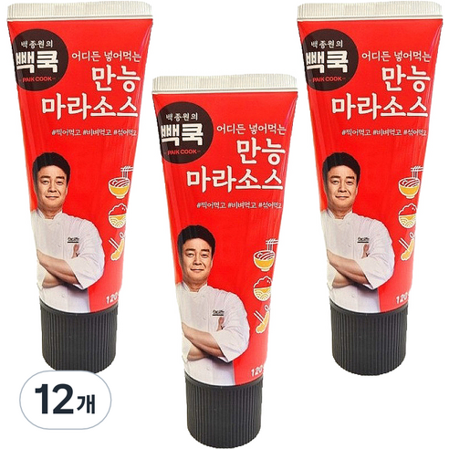 빽쿡 만능 마라소스, 120g, 12개