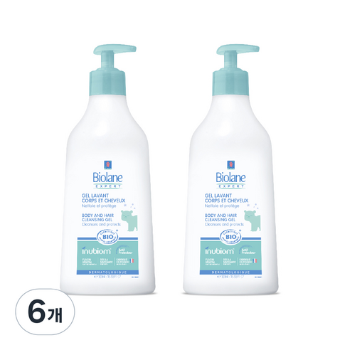 비올란 엑스퍼트 바이오 바디 앤 헤어 워시젤, 500ml, 6개