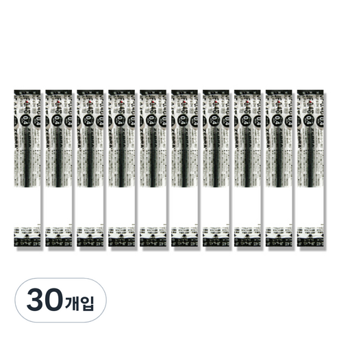 제브라 젤잉크 JF 리필심 0.4mm, 흑색, 30개