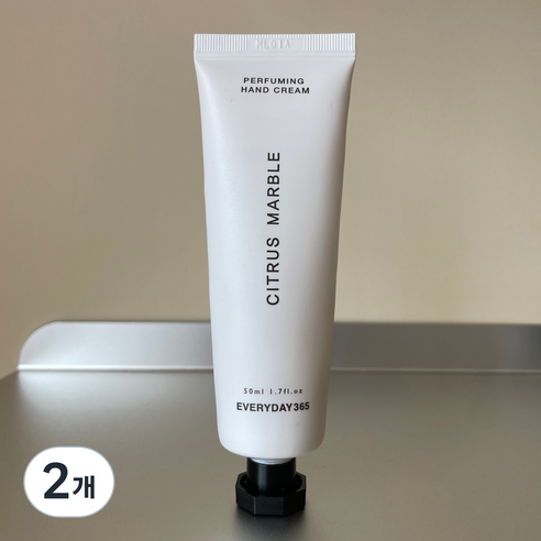 에브리데이365 퍼퓨밍 핸드크림 시트러스마블, 50ml, 2개