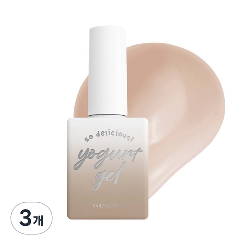 요거트젤 봄꽃엔딩 시럽 젤, syrup.11 너티베이지, 8ml, 3개