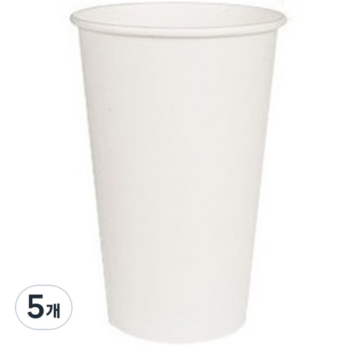 일회용 테이크아웃 컵 470ml, 100개입, 5개
