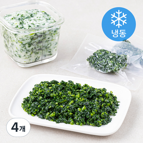 맘마유 케일 다짐 (냉동), 160g, 4개, 케일맛