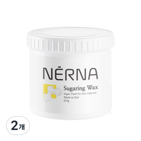 네르나 슈가링 왁싱킷 제모제 모든부위용, 675g, 2개