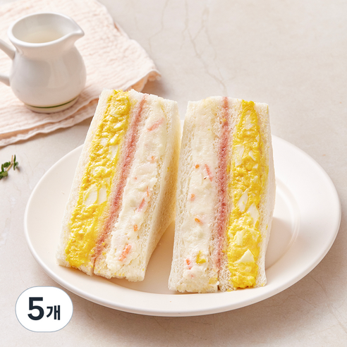 홍루이젠 에그 포테이토 샌드위치 2개입, 260g, 5개