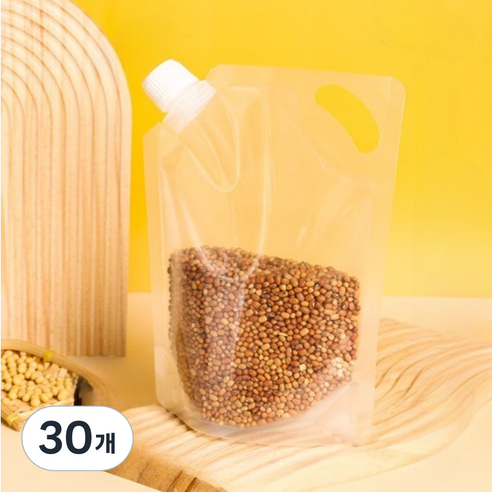 레베스 대용량 스파우트 파우치 2.2cm 1L, 1개입, 30개