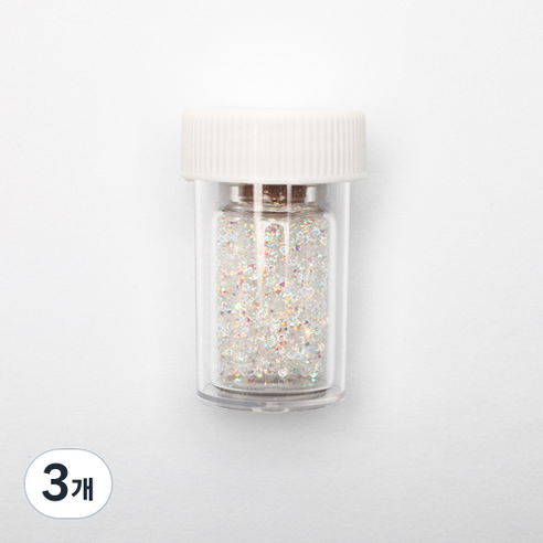 팔라 언포일 믹스 크리스탈AB 픽시스톤 네일아트 파츠 1.6mm, 투명, 3개