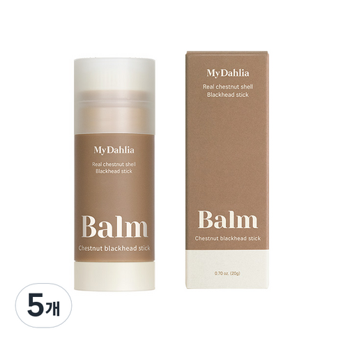 마이달리아 밤 블랙헤드 스틱 20g, 1개입, 5개