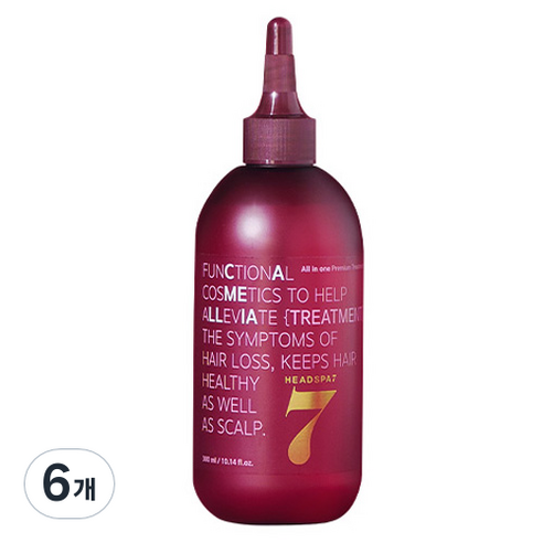헤드스파7 카멜리아 헤어 트리트먼트, 300ml, 6개