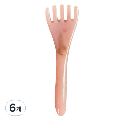 도이뮤 얼굴 두피 괄사 마사지기, 04, 6개