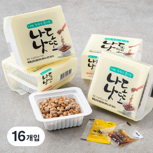 나도낫또, 45.5g, 2개입, 16개