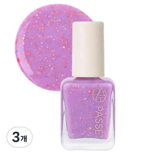 파셋 셀럽 네일컬러 폴리쉬 매니큐어, 78 블루베리믹스, 7ml, 3개