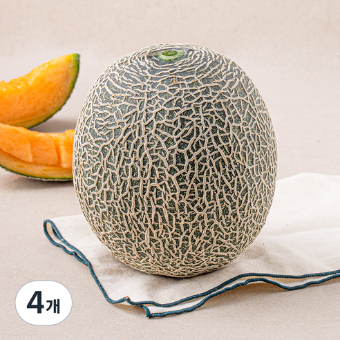 고당도 하미과 메론, 1.4kg, 4개