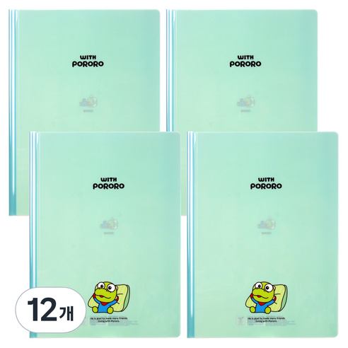 뽀로로 A4 쫄대 파일, 크롱, 12개