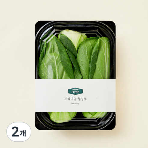 프리미엄 청경채, 230g, 2개