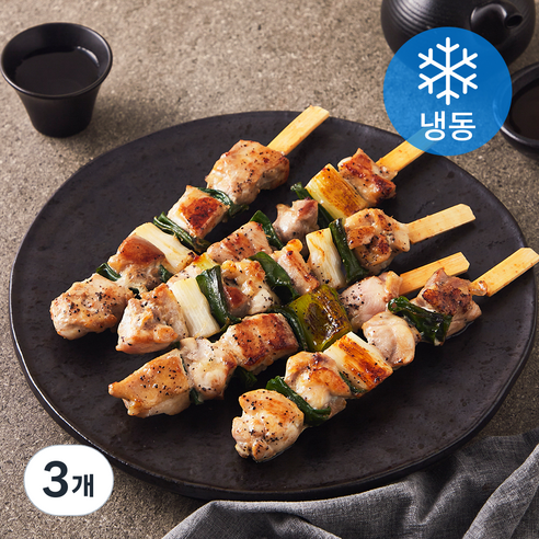 비법가루솔솔 파닭꼬치 (냉동), 3개, 350g