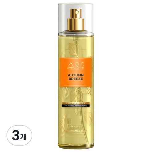 아리스 바디 미스트 어텀 브리즈, 3개, 250ml