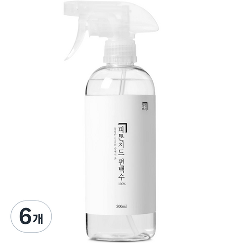 살림백서 편백수 피톤치드 스프레이, 6개, 500ml