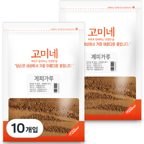 고미네 계피가루, 300g, 10개
