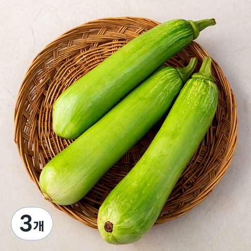 애호박 국내산, 1kg, 3개