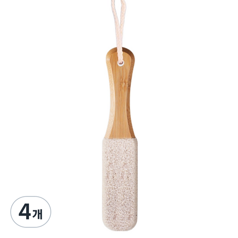 재마로 돌 풋파일 안전 각질관리 화이트, 1개입, 4개, 50g