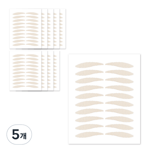 더분 대용량 마이스킨 쌍꺼풀 테이프 레이스, E타입, 1000개