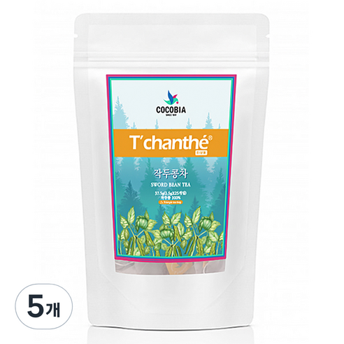 티샹떼 삼각티백 작두콩차, 1.5g, 25개입, 5개