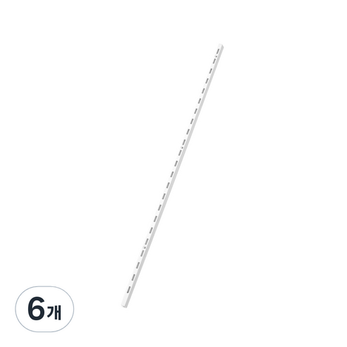 오빌 찬넬 25피치 싱글 찬넬 기둥 화이트, 6개