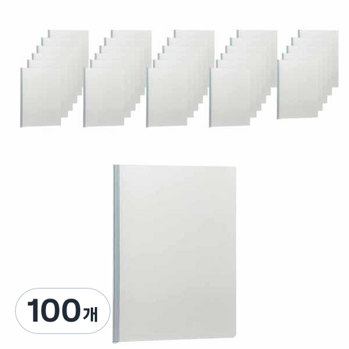 둥근쫄대화일 6mm, 반투명, 100개