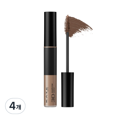 케이트 3D 아이브로우 컬러 N 6.3g, BR-7, 4개