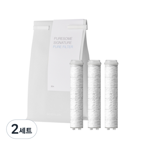 퓨어썸 시그니처 퓨어 샤워기 필터 3p, 2개